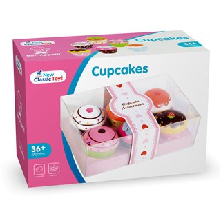 New Classic Toys - Cupcakes - 6 Stück